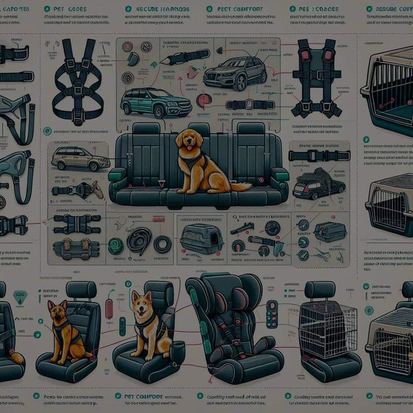 Quels critères pour choisir un système de retenue pour animaux domestiques en voiture?