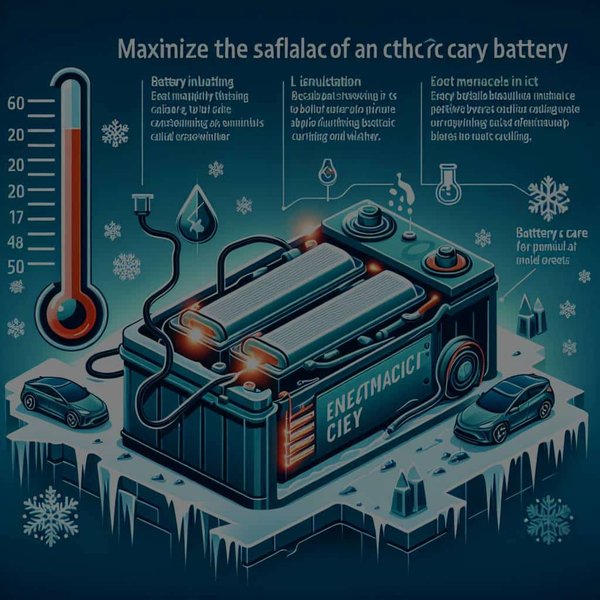Comment maximiser la durée de vie d'une batterie de voiture électrique par temps froid ?