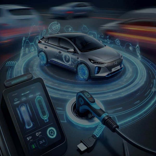 Quelle technologie de charge rapide est compatible avec la Hyundai Ioniq Electric ?